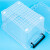 玛仕福 透明加厚储物整理箱手提塑料收纳箱15#33×23.5×20.5cm(无轮)