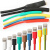 广邦电缆附件 RSG-φ14 绝缘套管电工数据电线电缆保护热收缩管 白色100米/卷