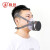 极标极标501G防毒面具硅胶口罩防护农药化工喷漆有机无机毒气异味 硅胶防毒三件套（3号有机气体）
