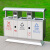 定制 户外垃圾桶不锈钢304公共场合室外果皮箱 市政公园街道分类 银色 201-2405