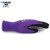 多给力（Wonder Grip）WG500G薄款丁腈浸胶手套 耐磨防滑 紫色 M码 6双