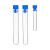 六鑫塑料试管离心管硬质带蓝盖放免试管流式细胞管取样品密封管12 12*75mm一包（500支）