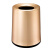南 GPX-3D 铝合金锥形 南方垃圾桶 香槟金 房间垃圾桶 商务垃圾桶 果皮桶