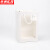 京洲实邦【五个装白色长方形15*20*30cm】商用包装商品手提袋ZJ-0402