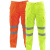 聚远（JUYUAN）20073/荧光橘红TC薄款长裤V2GN610 荧光黄 XL