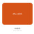 雅竹 丙烯酸聚氨酯漆防腐金属漆机械设备油漆 10kg 纯橙色 RAL2004