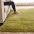 沙发前的地垫地毯卧室客厅满铺可爱房间床边毯茶几沙发榻榻米长方 草绿色长绒 1.4*2米