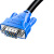 山泽(SAMZHE) VGA线高清双磁环蓝头vga3+6线芯针/针3米 显示器视频线数据信号线 VM-1030