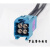 Mini-Fakra迷你4合1线端线束连接器LVDS线 转接线 2298721-9 罗森博格 0.8m