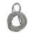 14mm16mm18mm插编双扣起重钢丝绳吊具索具钢丝绳吊起重编头钢丝绳 14毫米3米