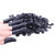 柯瑞柯林RJ500BL手指套净化乳胶指套黑色卷边防滑均码300g约500只/包装