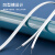 山泽(SAMZHE) FH12-100B 皮线光纤光缆 室内单模单芯 1芯2钢丝 白色100米