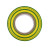 PVC绝缘胶布-单位卷-20卷起批-5天发货 170.1320米/卷黄绿色