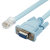 晶锦京像USB转console线交换机AP路由器防火墙配置调试线RJ45控制线 粉色+蓝色 3.6m