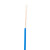金龙羽 国标电线电缆铜芯ZC-BVR6平方电线 阻燃单芯多股软线100米/卷 蓝色