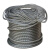 中部工品 起重钢丝绳 光面带油钢丝绳 吊具带油钢丝绳 26mm 一米价 可定制