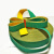 黄绿片基带输送带传送带工业皮带平皮带传动带同步皮带糊盒机皮带 高速片基龙带
