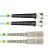 麦森特（MAXCENT）光纤跳线SC-ST 30米OM3多模双芯万兆工业电信级