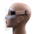 者也 （ZYE）可拆卸防护面罩护目镜劳保防飞溅防冲击眼镜防护面屏 透明可拆卸面罩
