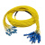 信捷(ABLEMEN) 电信级SC-LC分支光缆 8芯集束单模束状尾纤光纤跳线20m