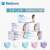麦迪康（Medicom）一次性口罩 三层舒适透气 【独立包装】紫色 50只/盒