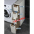 18CM夹缝收纳柜抽屉式卫生间塑料整理储物柜子厨房缝隙置物架 22厘米白色款：二层(1高1小) 1个
