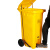 庄太太 【240升灰色脚踏款】加厚医疗垃圾桶医脚踏桶黄色回收筒医疗利器盒医疗废物收纳桶箱