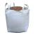 勤致（QINZHI） 吨袋 吨包袋 集装袋 太空袋太空包 80*80*90cm四吊平口托底 白色 QZ030
