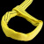 铸固 起重吊装带 涤纶柔性工业行车布双扣环眼吊带彩色护套吊车吊绳 8吨3米 