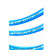 奥威尔 七类网线 S/FTP CAT7 蓝色 305m