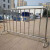 不锈钢铁马交通安全市政隔离栏道路市政护栏施工基坑护栏定制不锈钢护栏 201不锈钢铁马（1*1.5米）管径32*19