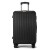 皮尔卡丹登机箱男女拉杆箱万向轮行李箱可扩展旅行箱20英寸黑色密码皮箱子
