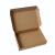 上柯 W1568 E瓦空白纸盒飞机盒特硬包装箱纸盒 W4#200*110*40mm（1个）