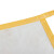 阿力牛 ASF134 黄色防护服轻型防化服 耐酸碱防粉尘工作服 化工喷漆工厂劳保工作服 黄色围裙 均码 