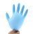 橡树（XIANG SHU）一次性丁腈橡胶手套 耐用耐磨食品工厂医用检查加厚手套 麻面300只/3盒 浅蓝色 S