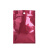 竹特 彩色铝箔袋 红色16丝15*22cm（100个） 包装袋镀铝袋镀泊自封袋密封袋礼品袋封口袋 企业定制