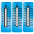 希试 温度贴纸温度标签贴温度条 8B 71-110℃ 