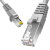 神盾卫士（SDWS）超五类网线CAT5e百兆屏蔽双绞连接线工程成品网络跳线1米SC5-1P
