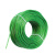 德岐 绿色包塑钢丝绳 工程胶皮钢丝绳 晒衣架窗户牵引线 4mm(50米) 