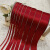 红色丝带 涤纶缎带礼品包装彩带节庆红丝带红绸带 30mm*100y