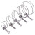 铁屹 卡箍 管箍 304不锈钢双钢丝箍 水管双钢丝喉箍 Φ60-3（10个） 