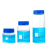 大口蓝盖试剂瓶高硼硅玻璃样品取样实验瓶广口密封瓶耐高温实验室 普料150ml