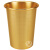 南 GPX-3B 南方锥形垃圾桶 黄金色 商用垃圾桶 果皮桶