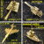 子弹壳工艺品飞机坦克模型摆件真弹壳焊接喷漆退役收藏纪念品礼物 1008飞机_+钥匙扣