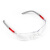 霍尼韦尔（Honeywell）护目镜 300300 S300L 红款透明镜片防护眼镜 男女防风沙防雾（2件起购）