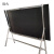 迅火（SWIFTFIRE）木质大黑板2.4米*1.2米教学设备双面带铝合金支架 教学黑板+支架