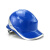 代尔塔安全帽ABS绝缘防砸建筑  102018 蓝色 1顶装