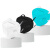 新特丽 N95口罩  五层防护 绿色50只 耳戴折叠式专业防尘防飞沫 成人透气 独立包装 