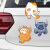 威曼斯车贴划痕遮挡遮盖创意猫咪个性车身防水防晒电动摩托搞笑汽车贴纸 抓痕猫咪3件套-小号