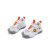 B.Duck小黄鸭童鞋男童运动鞋夏季2024新款儿童鞋子宝宝鞋网面透气 白色 26码/内长约16.4cm